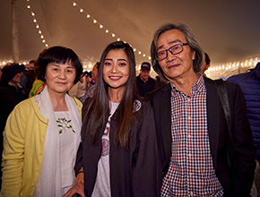 Three people smiling. Links to Gifts That Protect Your Assets