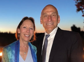 Bob Como ’75 and Robin Goldin ’75 Como 