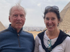 Richard Tisch ’70 and his wife